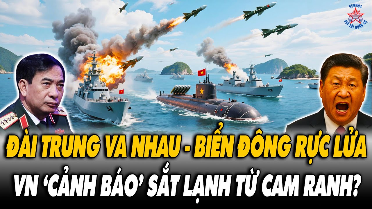 🔴[TRỰC TIẾP] Biển Đông Rung Chuyển Khi ĐÀI-TRUNG Căng Thẳng: VN Hành Động Quyết Liệt Giữ Chủ Quyền?