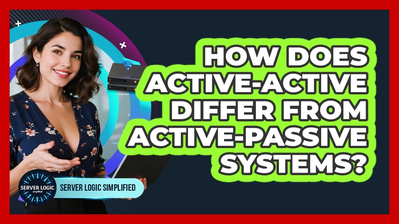 How Does Active-Active Differ From Active-Passive Systems?