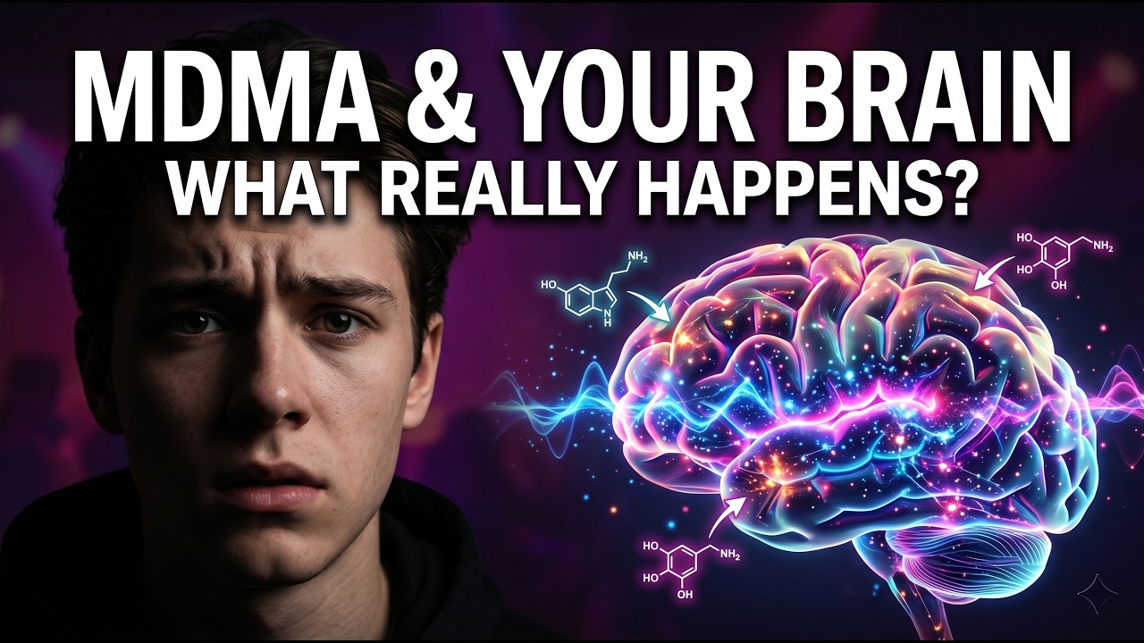 Что на самом деле делает MDMA с вашим мозгом | Экстази и Молли: объяснение