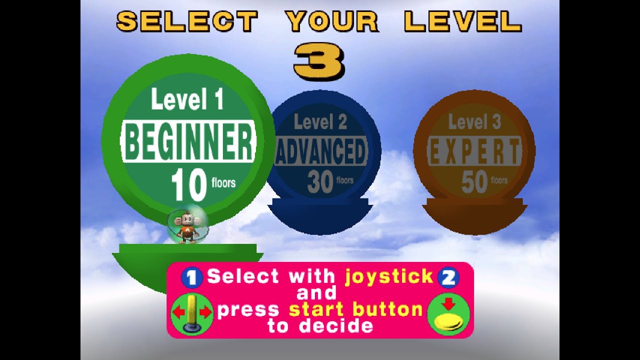 Monkey Ball NAOMI on PC (Tutorial) [USA/English Ver.]