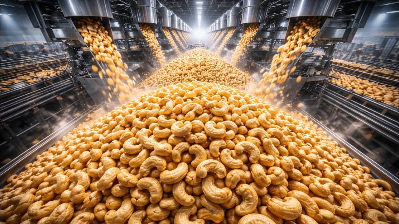 Inside the Insanely Massive Factory Producing Cashews at a Global Scale