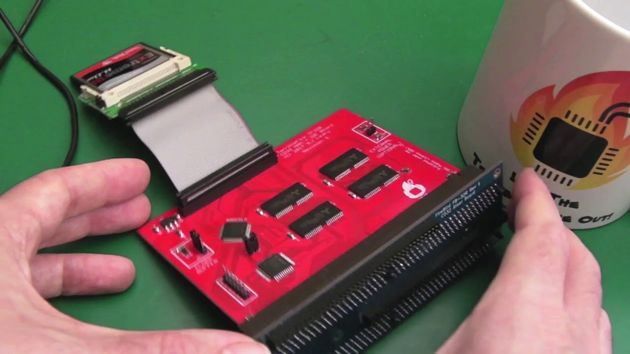 Commodore Amiga CD32 - TF328 RAM & IDE Expansion (& The Dream of Rowan on 020)