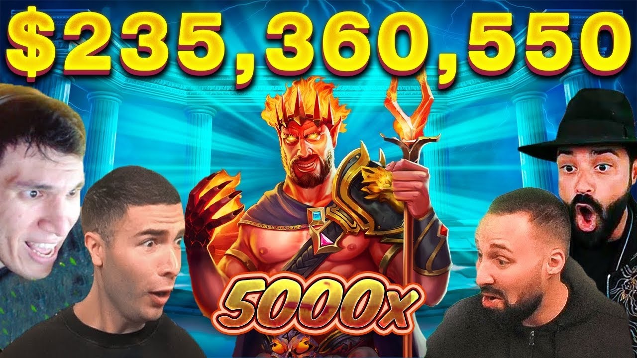 BIGGEST SLOT WIN EVER (Ayzee, Roshtein, Trainwreckstv)