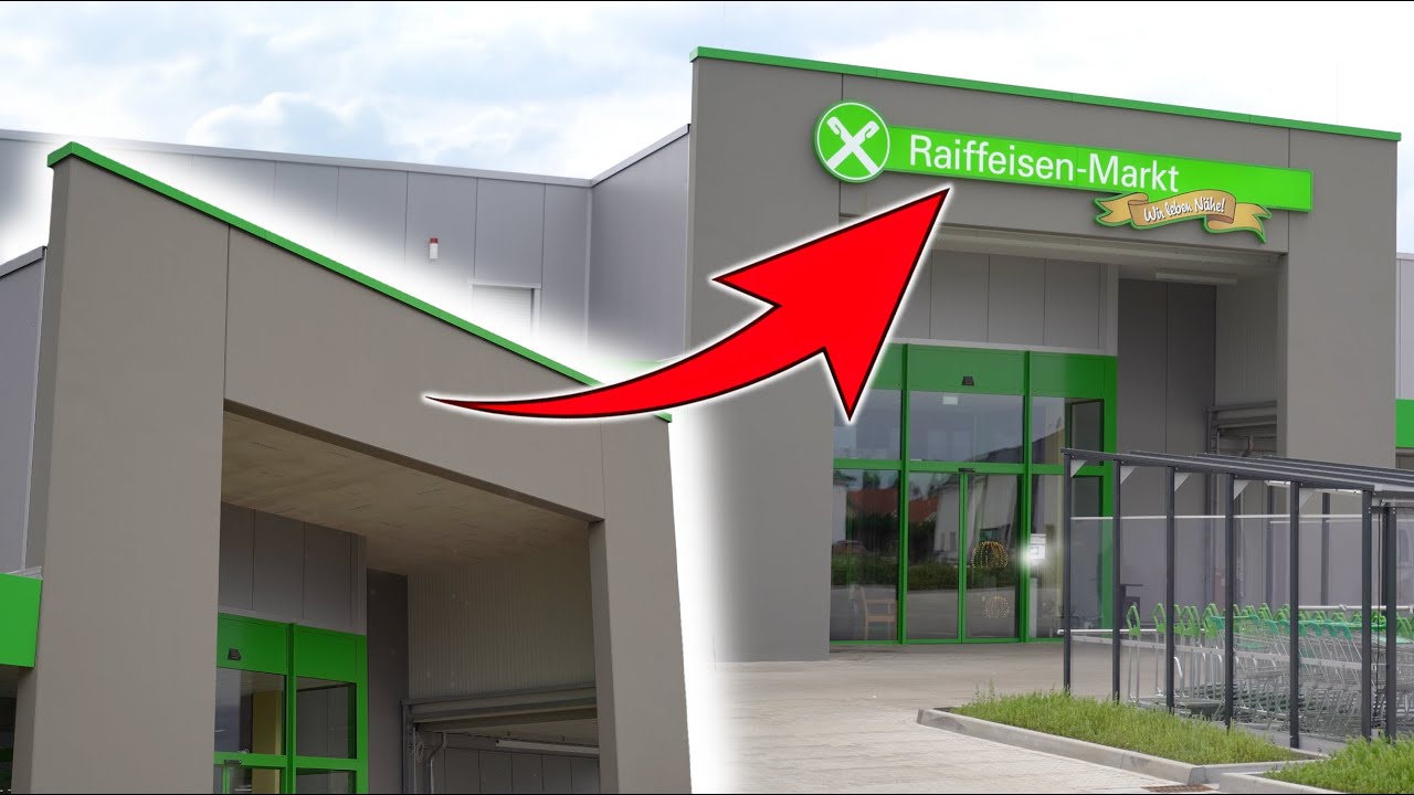 Raiffeisen-Markt LEUCHTKASTEN | Montage Video