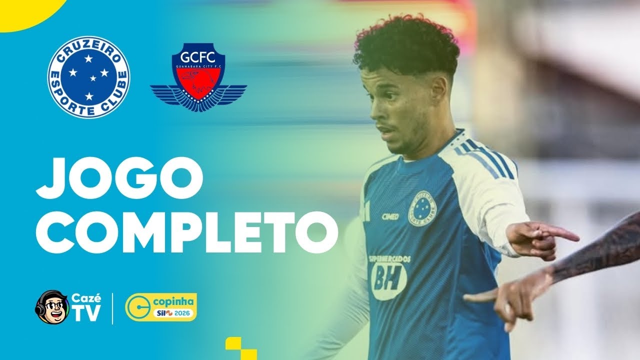 JOGO COMPLETO: CRUZEIRO X GUANABARA CITY | COPINHA 2026 | QUARTAS DE FINAL