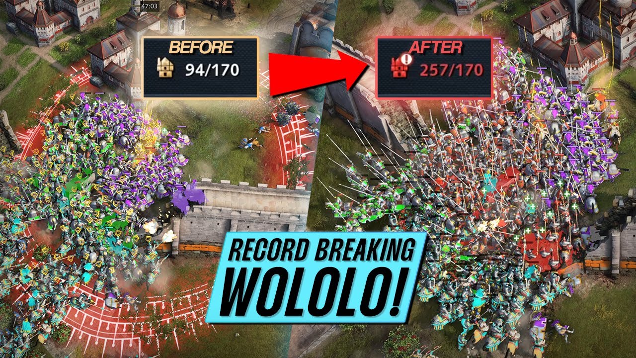 RECORD BREAKING WOLOLO (160+ Conversions!!!) in Age of Empires 4 [TRIPLE WOLOLO]