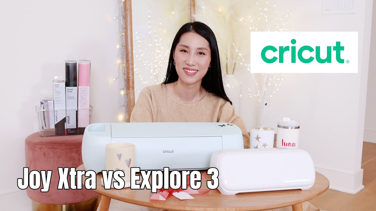 Как выбрать машину Cricut | Joy Xtra против Explore 3 | Крис Хан