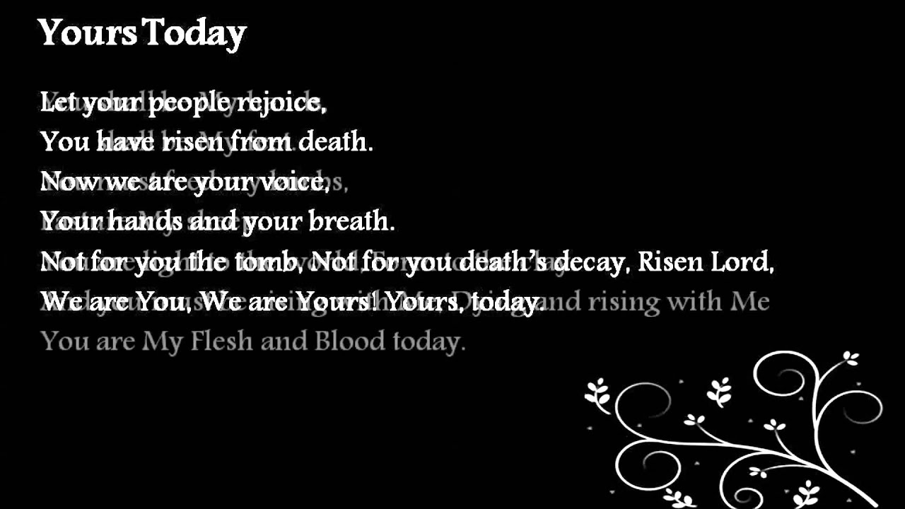 Yours Today