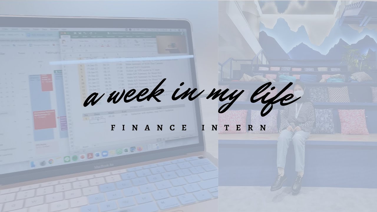 A Week in My Life as Finance Intern #DanoneIntern | FMCG Company | Indonesia🇲🇨