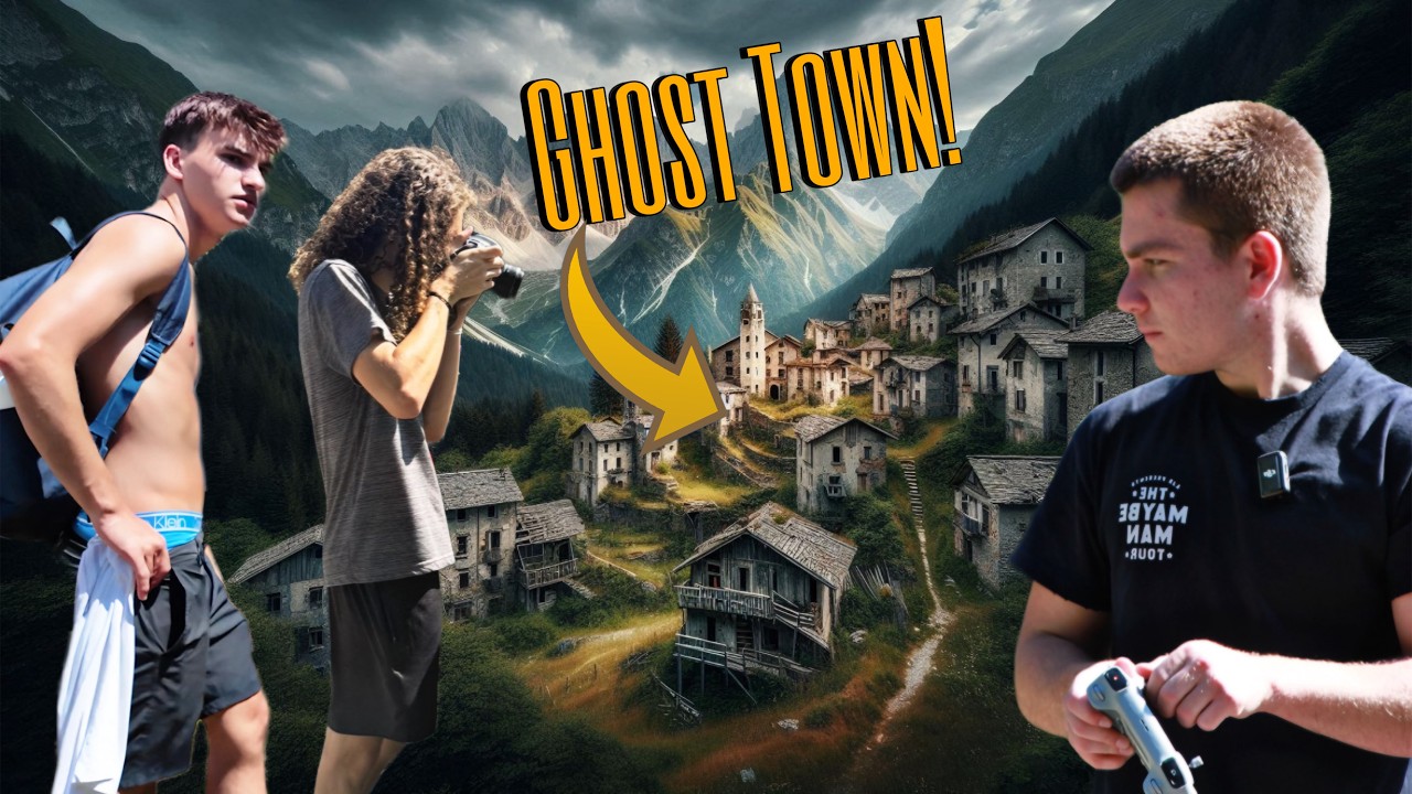 Abandoned Ghost Town Hidden In The Mountains of Italy *A Forgotten Village*