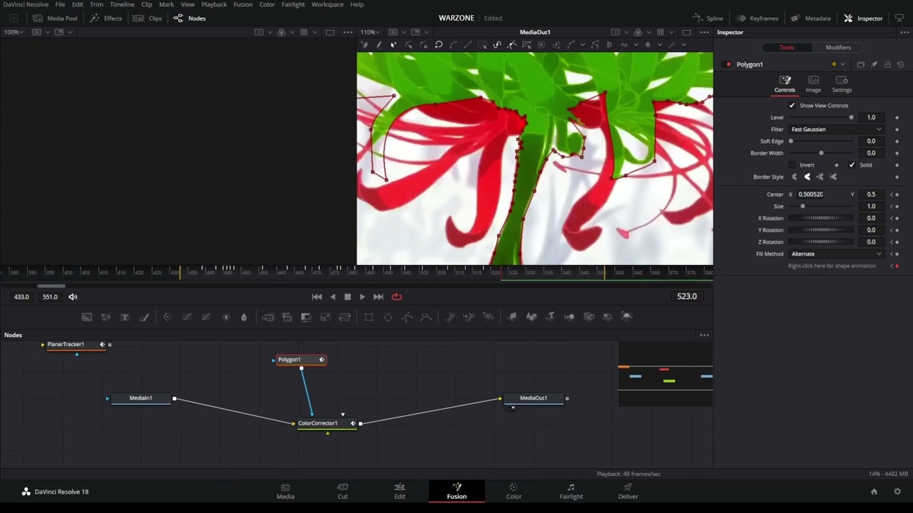 Masking Time Lapse