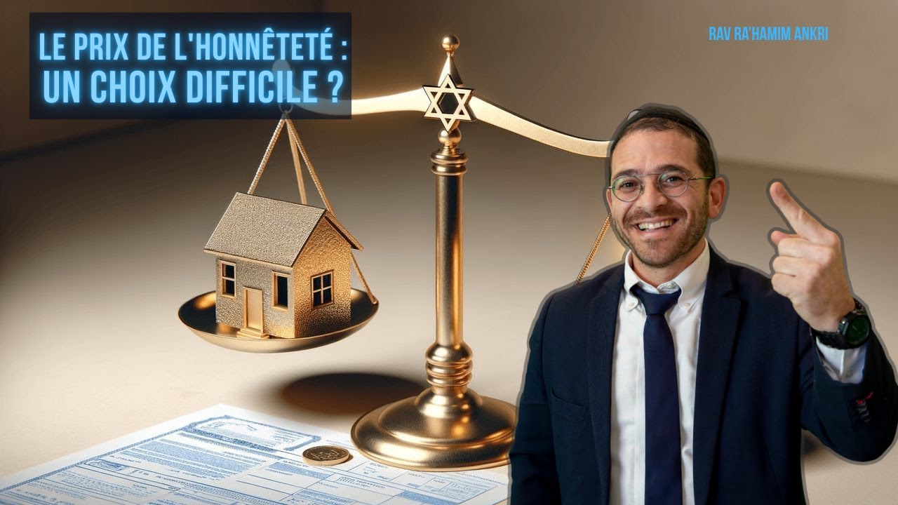 Le PRIX de l'honnêteté : un CHOIX difficile ? - #QDJ - Rav Ra’hamim Ankri