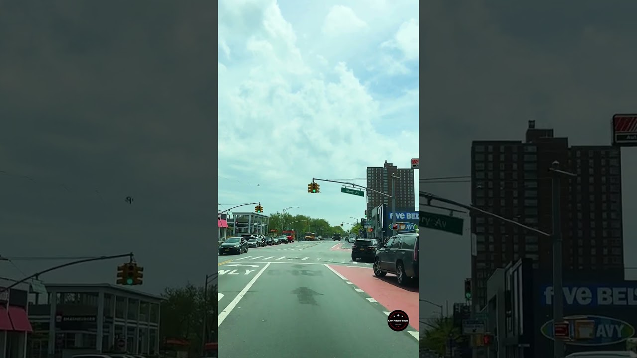 Driving the Streets of New York: WHITE PLAINS ROAD | Bronx | For More, @CityAdvenTours | #shorts