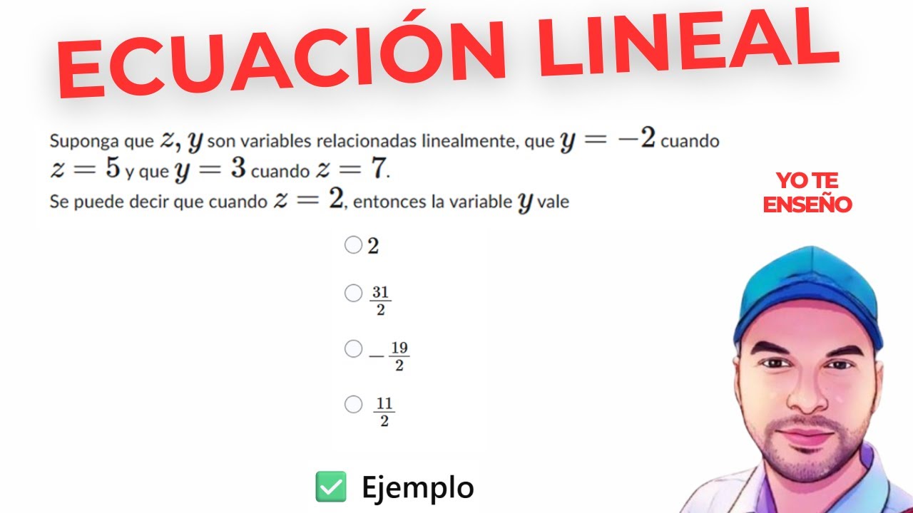 Ecuación lineas - Calculo de la pendiente |LUCHO PROFE|