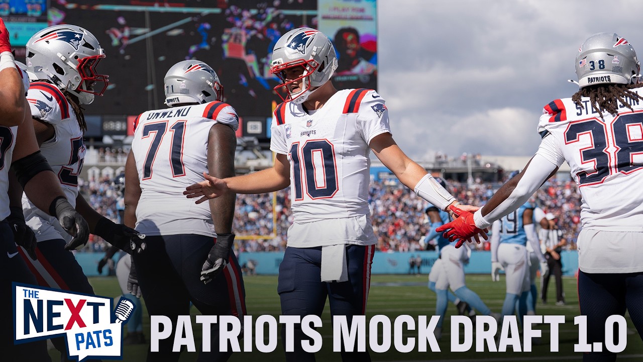 Mock Draft 1.0: Patriots add REAL JUICE at WR for Drake Maye