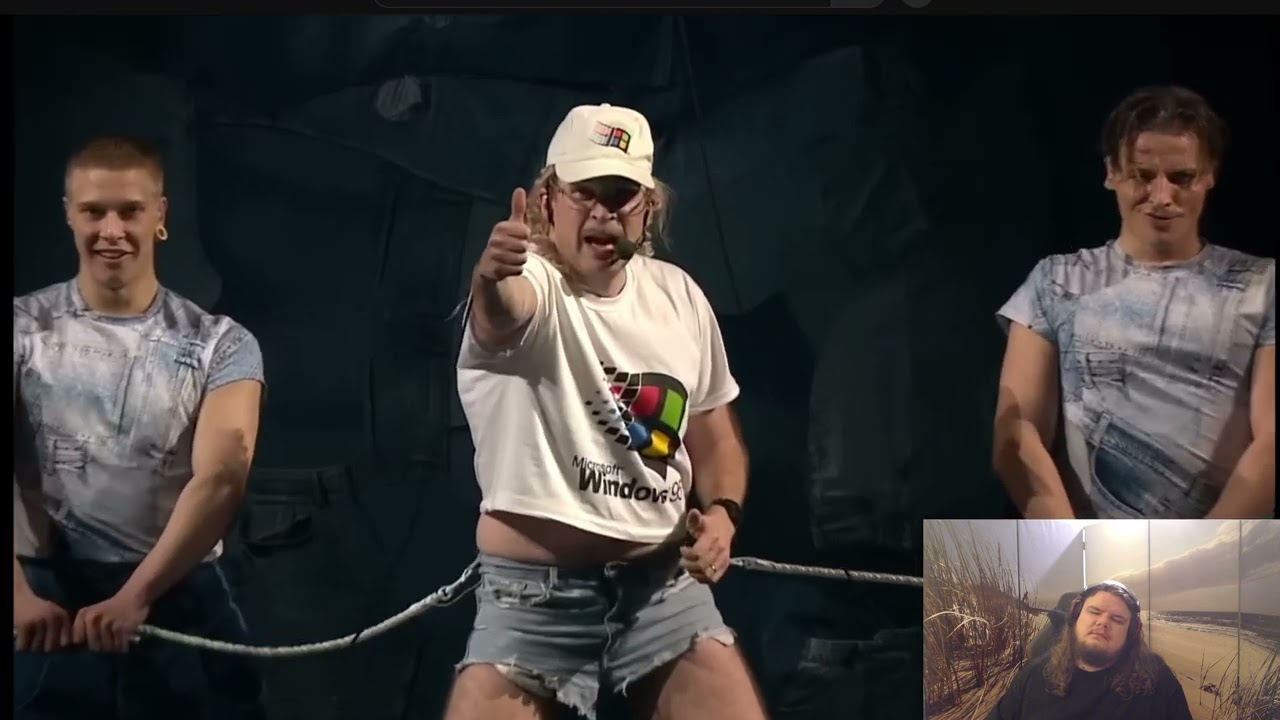 Reaction to Windows95man - No Rules! (Finnish entry for Eurovision Song Contest 2024)