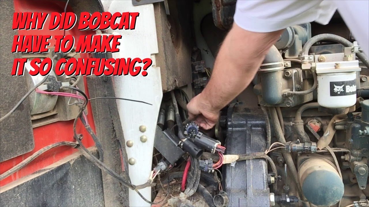 #114 - Пошаговая инструкция по подключению кабелей к погрузчику Bobcat