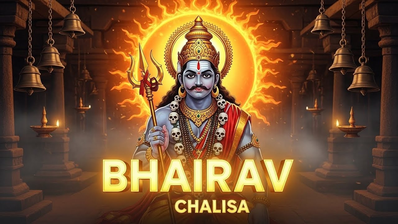 Bhairav Chalisa Lyrics  | श्री भैरव चालीसा | Energetic | Devotion Bhakti