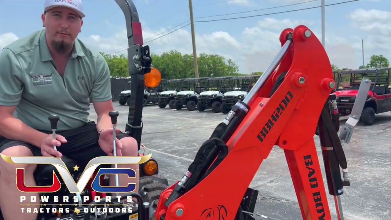 UVC BAD BOY 3026 TRACTOR BACKHOE PACKAGE DEAL | UVC POWERSPORTS TRACTORS AND OUTDOORS