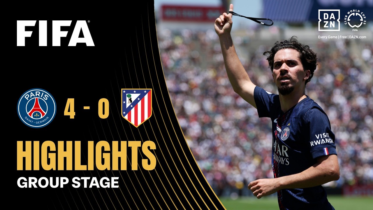 Paris Saint-Germain vs Atl&eacute;tico de Madrid Highlights | FIFA Club World Cup 2025