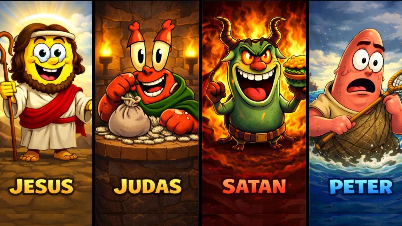 If Bible Characters Were In SpongeBob
