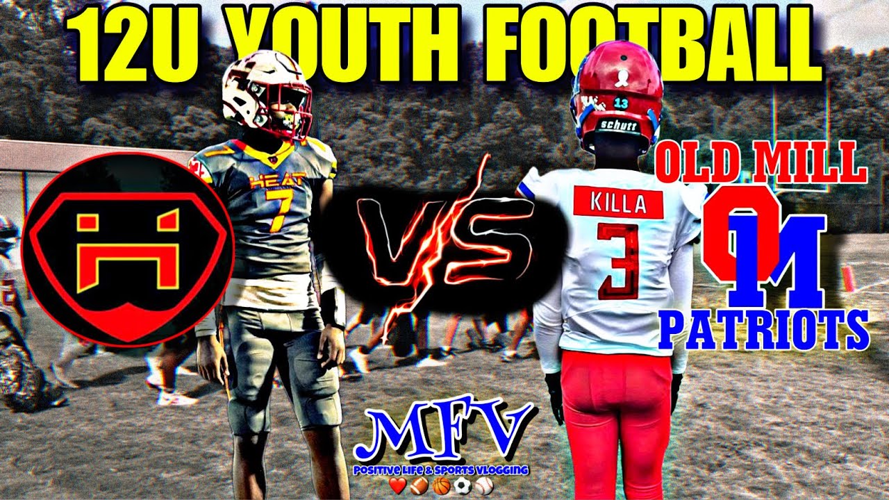 🏈🏈 GAME OF THE WEEK Maryland Heat x Old Mill 12u | Youth Football | Positive Football