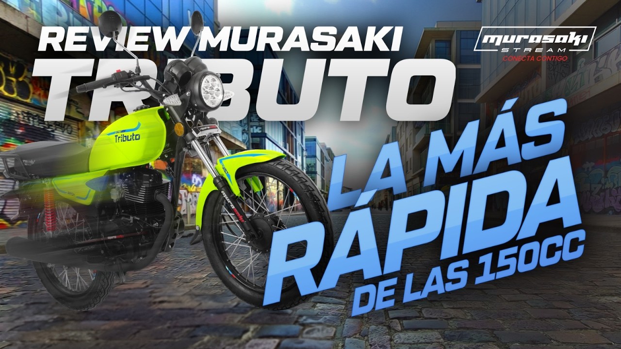 ¿La moto más rápida y llamativa de su segmento? 🏁🔥| Review Murasaki Tributo