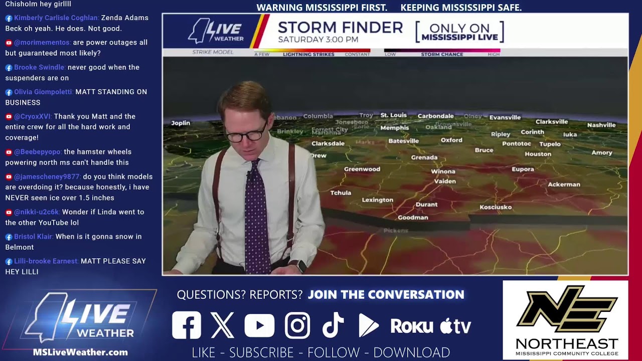 LIVE NOW at 10: Ice Storm has begun and significant impacts to travel and power outages expected
