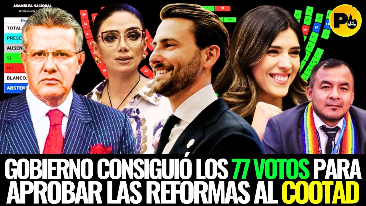 Dr. Augusto Tandazo (Gobierno si consiguió los 77 votos para aprobar las reformas al COOTAD)