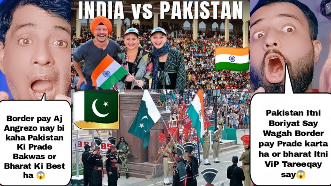 Indian Wagah Border Prade Vs Pakistani Wagah Border Prade | Pakistani Reactions