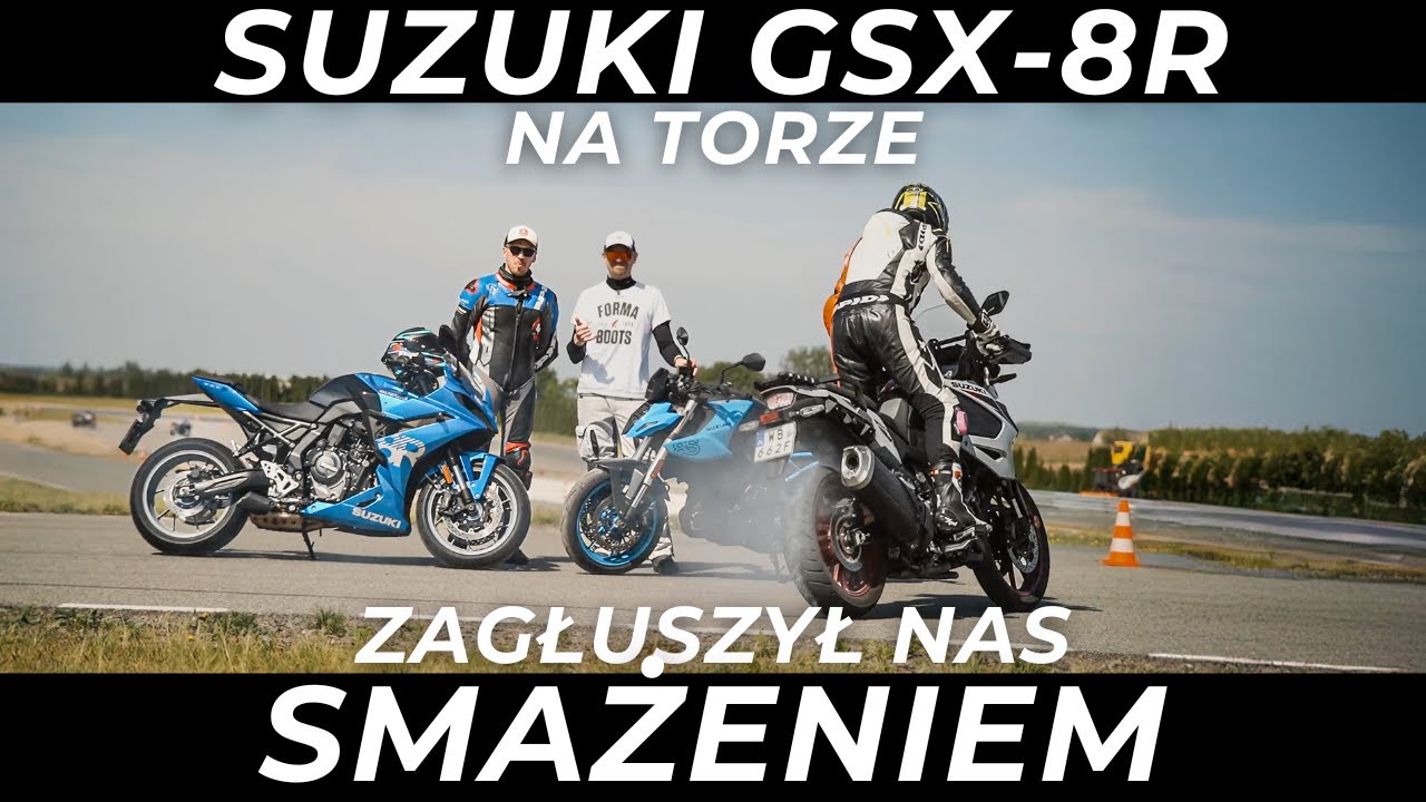 Włącz kontrolę trakcji, będzie Ci łatwiej! Suzuki GSX-8R