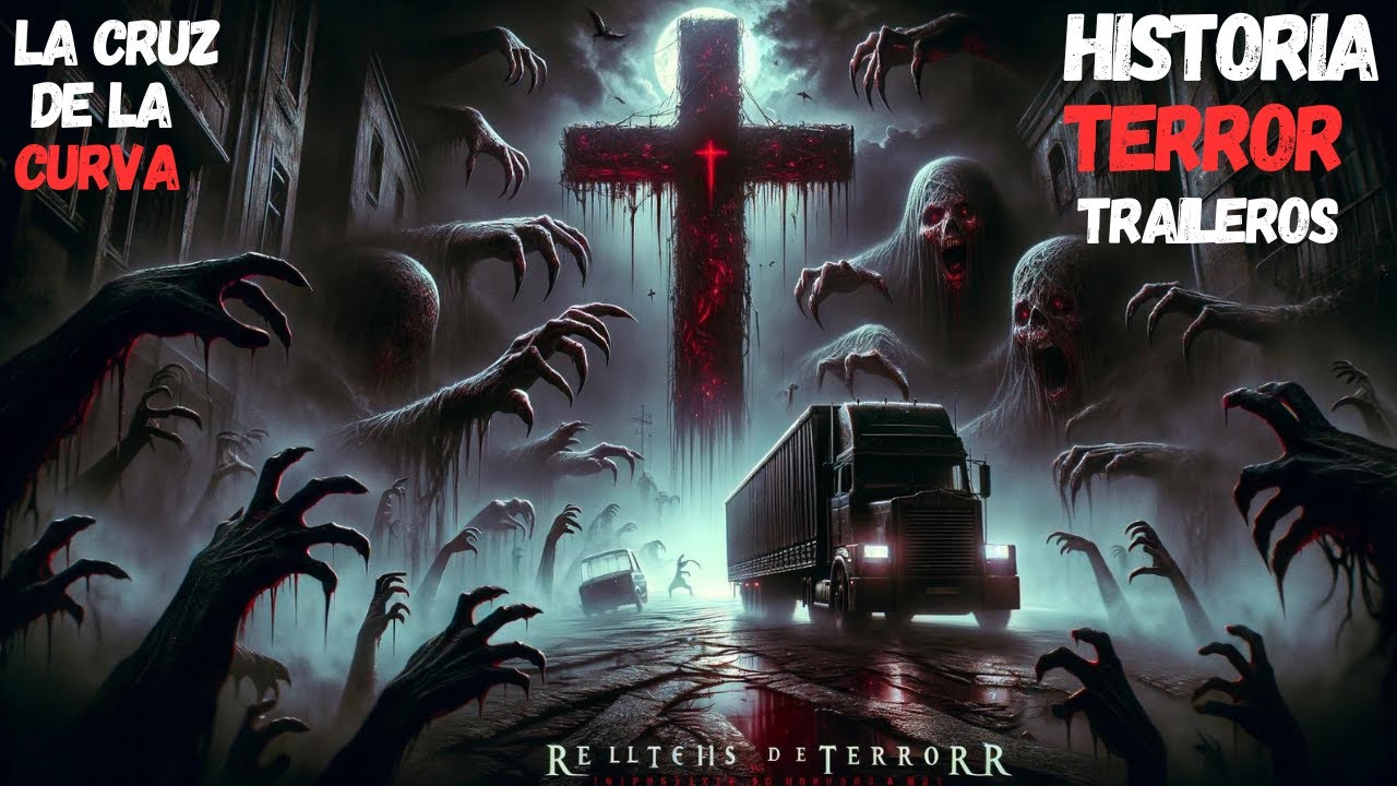 😨RELATOS DE TRAILEROS TERROR LA CRUZ EN LA CURVA: HISTORIAS DE TERROR MILITAR GENERAL MAILLAND🎖️