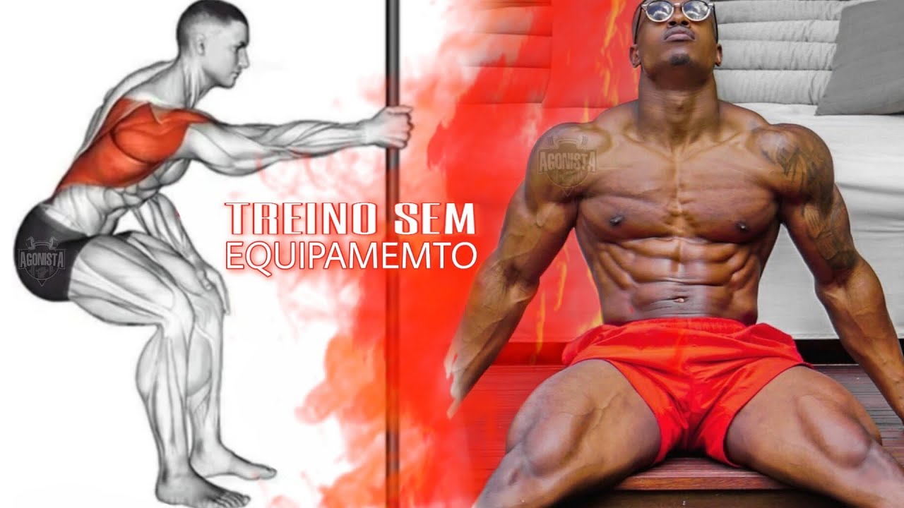Melhores Exercícios Treino de Corpo Inteiro com peso corporal sem equipamento - full body