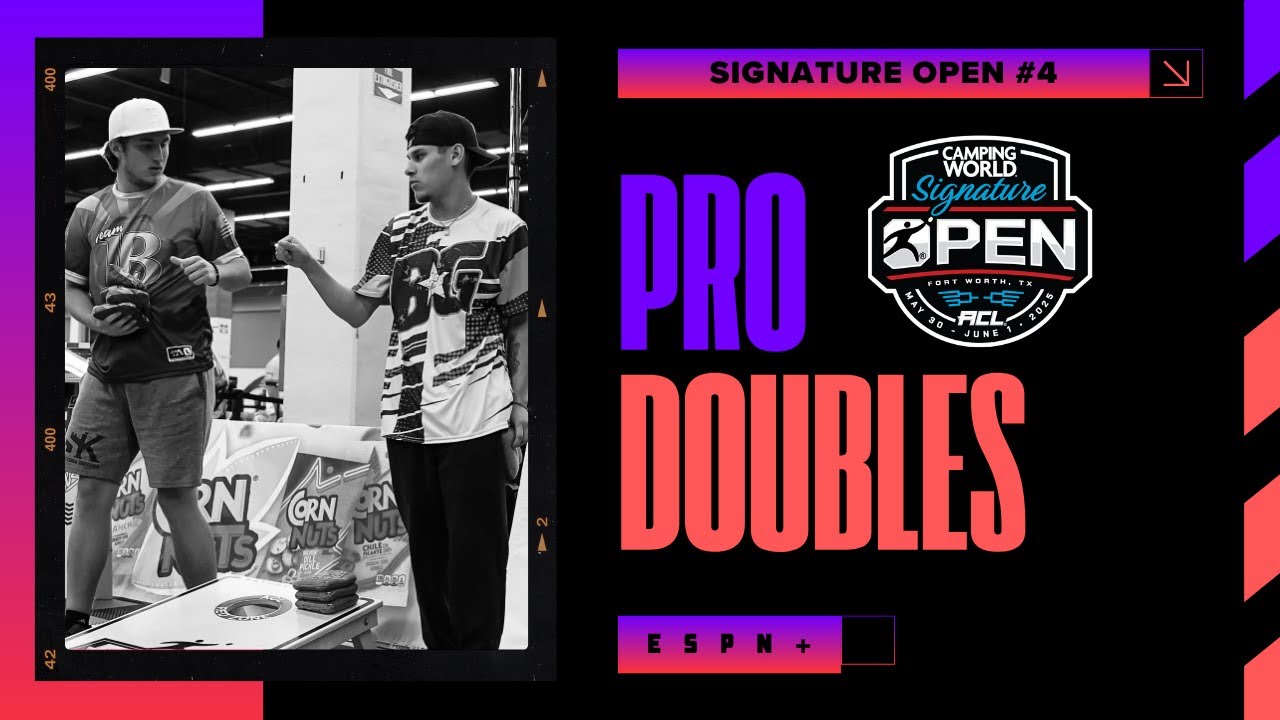 ACL Signature Open 4 - Pro Doubles ESPN+