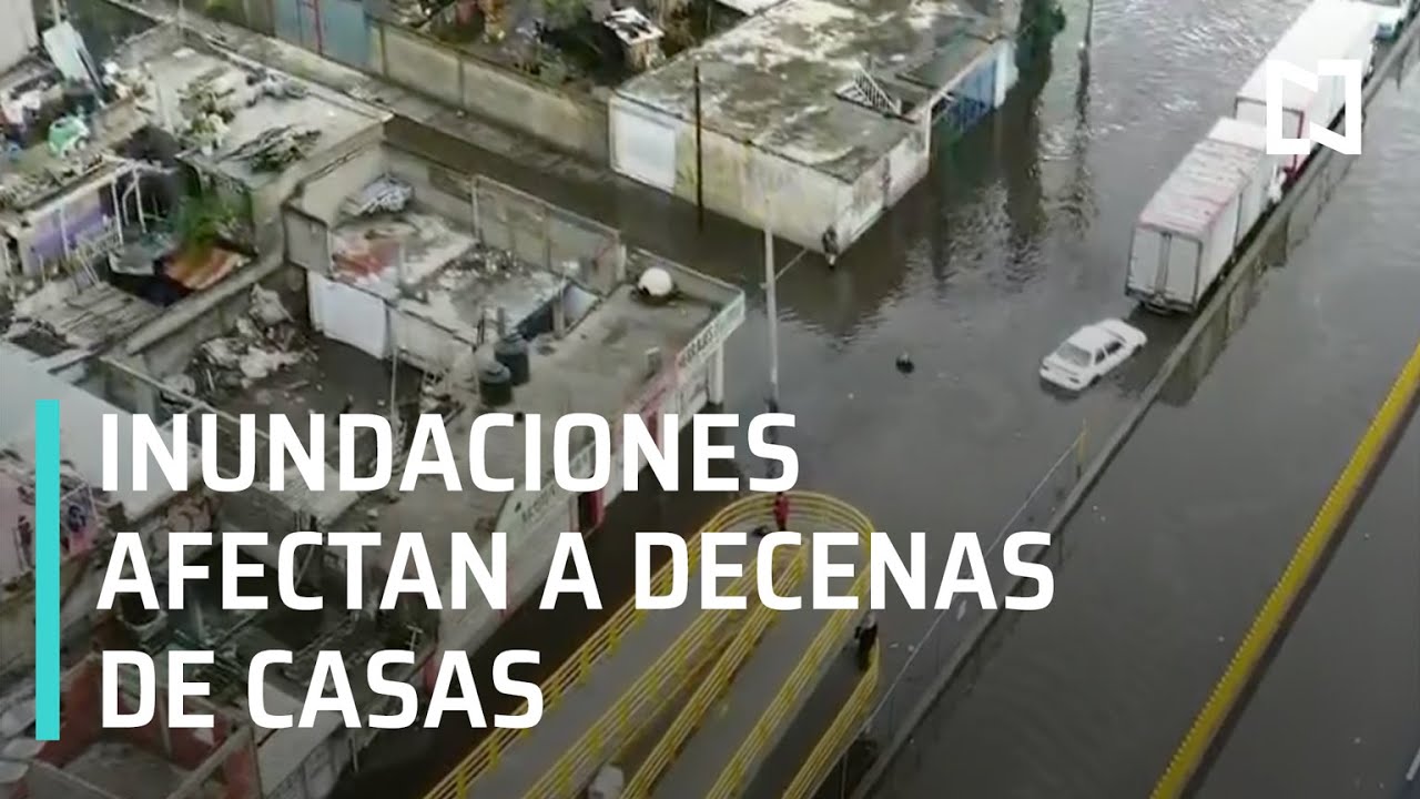 Viviendas afectadas por inundación en Edomex - Expreso de la Mañana