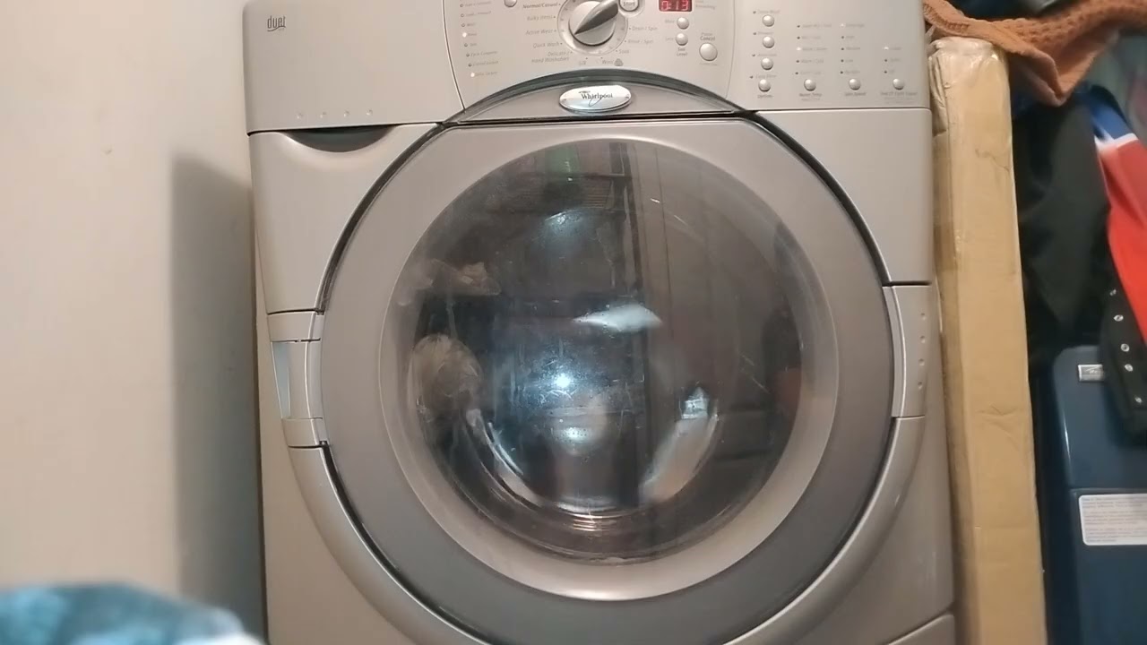 Whirlpool GHW9400SU0 Front load washer quick wash cycle.