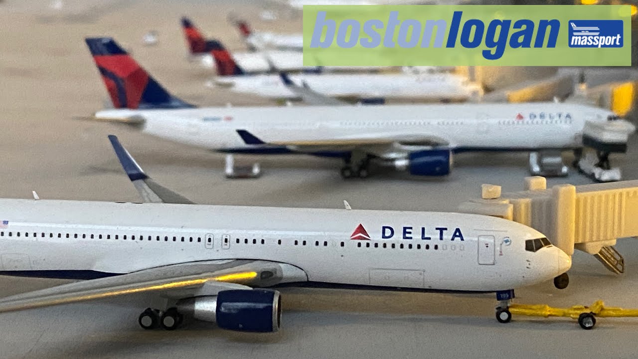 Boston Logan Model Airport 2022