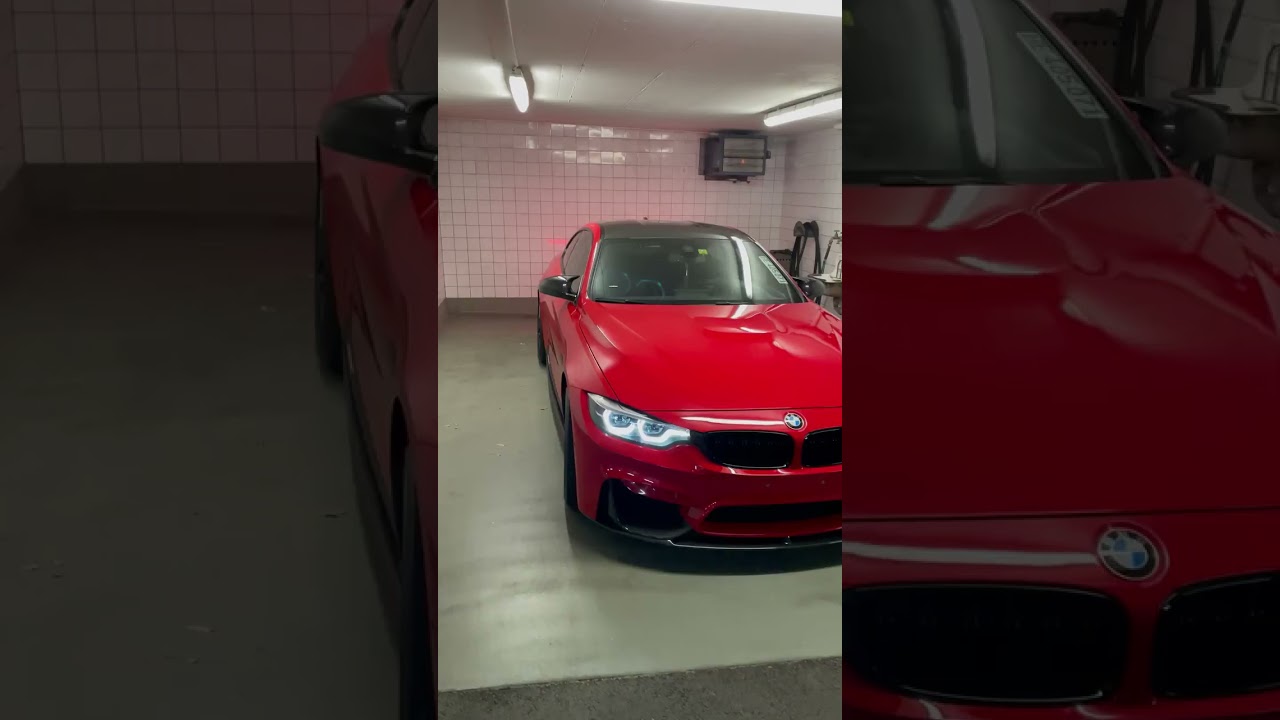 BMW M4 VERMELHA ISSO SIM E UMA M&Aacute;QUINA  #shorts