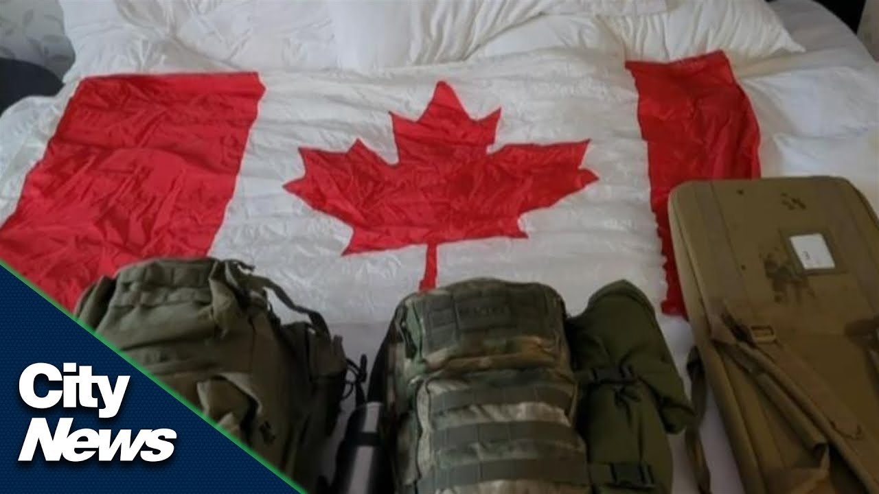 Leaving Canada to join the war effort in Ukraine