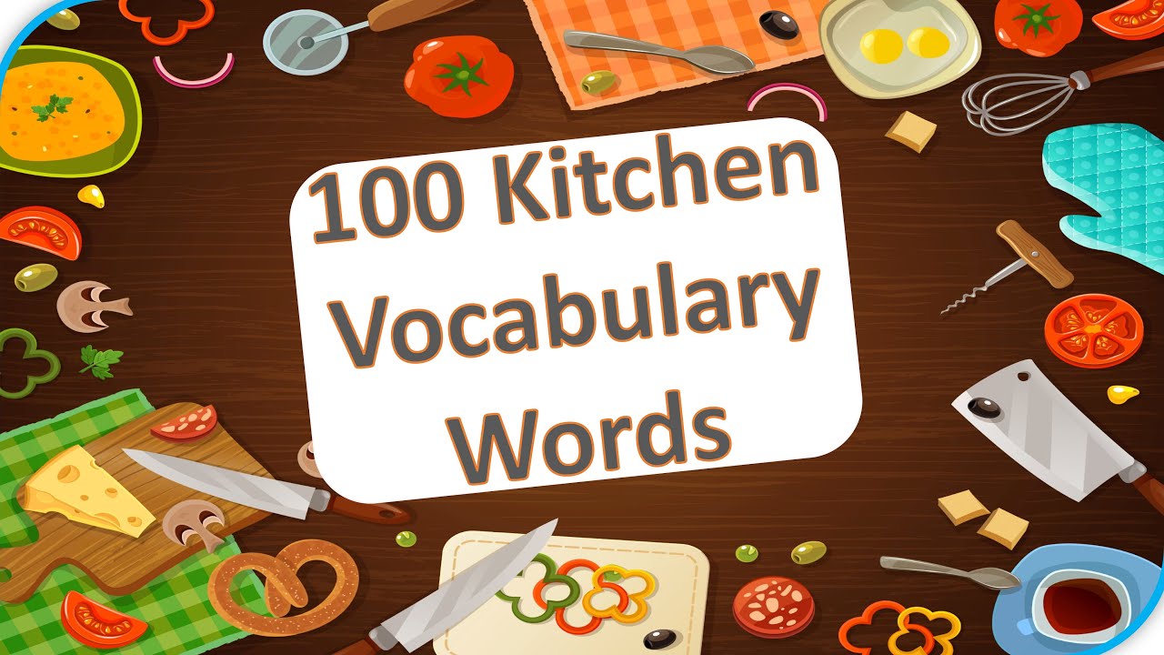🍴100 Kitchen 🔪Utensils Vocabulary Words With Pictures | 🥣Kitchenware | English Vocabulary |
