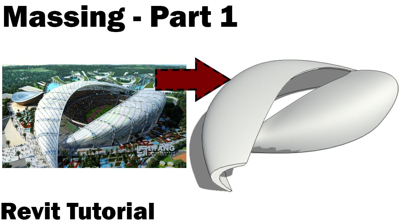 Учебное пособие по Revit — Формообразование (Часть 1)