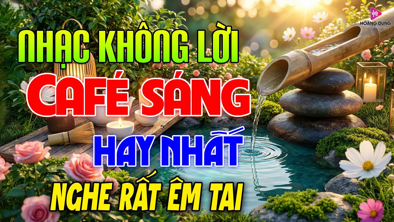 Nhạc Không Lời Cafe Buổi Sáng Nghe Rất Êm Tai➤Nhạc Phòng Trà, Quán Cafe, Hòa Tấu Guitar Cổ Điển