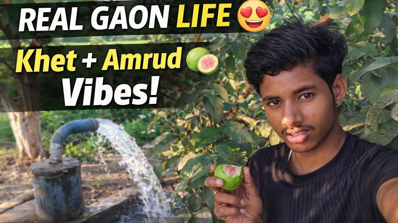 Gaon Wali Feeling 😍| Tubewell Par Khet Pataye |  Full Gaon Vibes