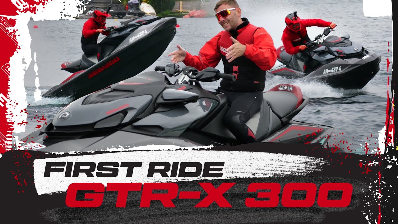 PLAYFUL BEAST! Power Meets Play: Seadoo GTR-X 300 - HONEST THOUGHTS
