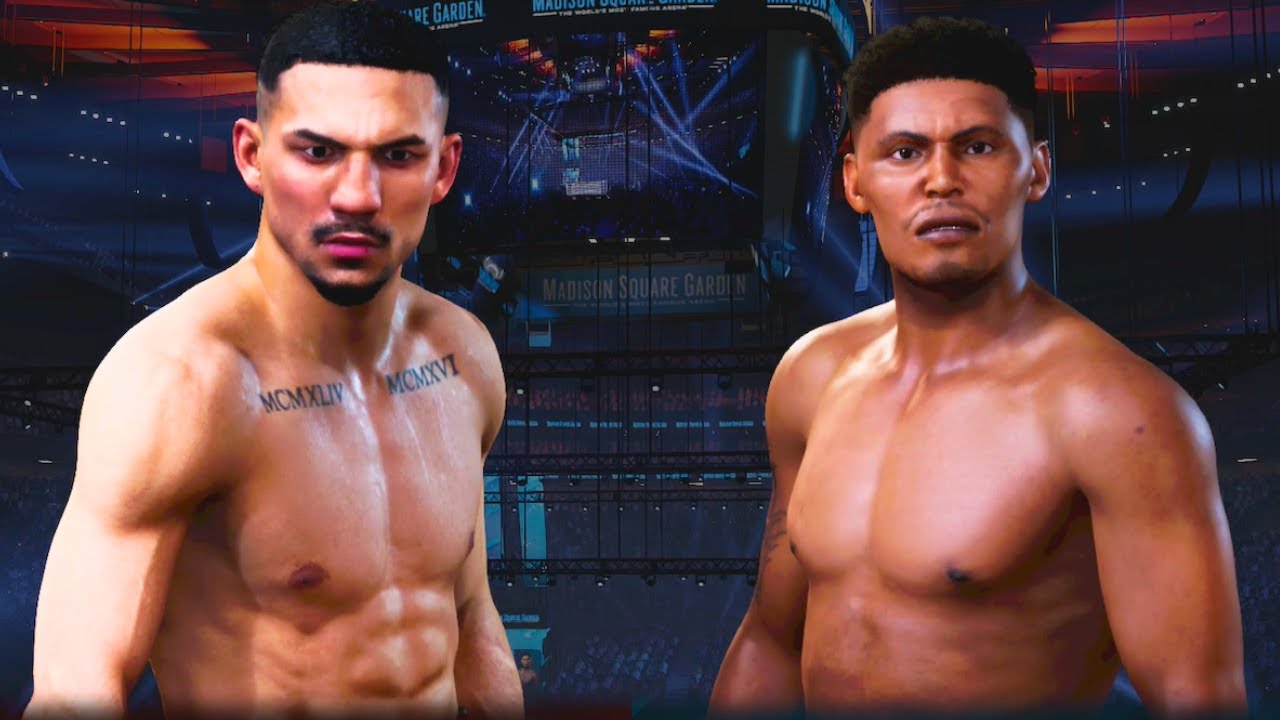 Teofimo Lopez vs Shakur Stevenson FULL FIGHT | Undisputed Boxing Game AI Simulation Gameplay