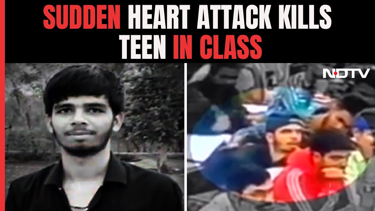 Heart Attack At Indore Coaching Centre | 18-Year-Old Dies Of Heart Attack At Indore Coaching Centre