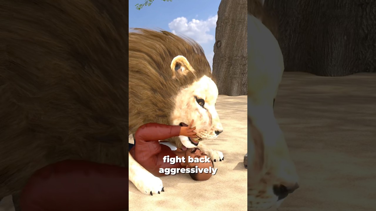 How To Survive A Lion Attack? 😱