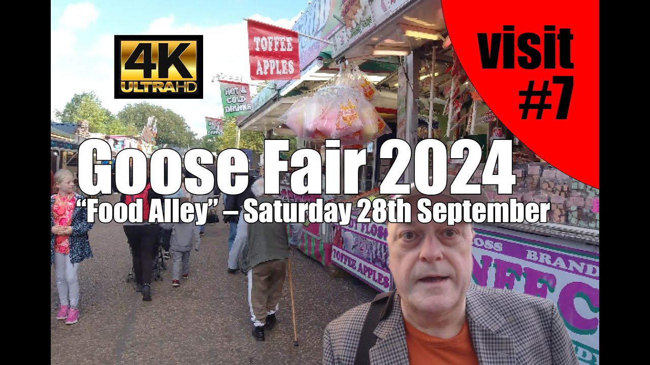 Nottingham Goose Fair 2024 – Food Alley #7 ///dust/slim/swing