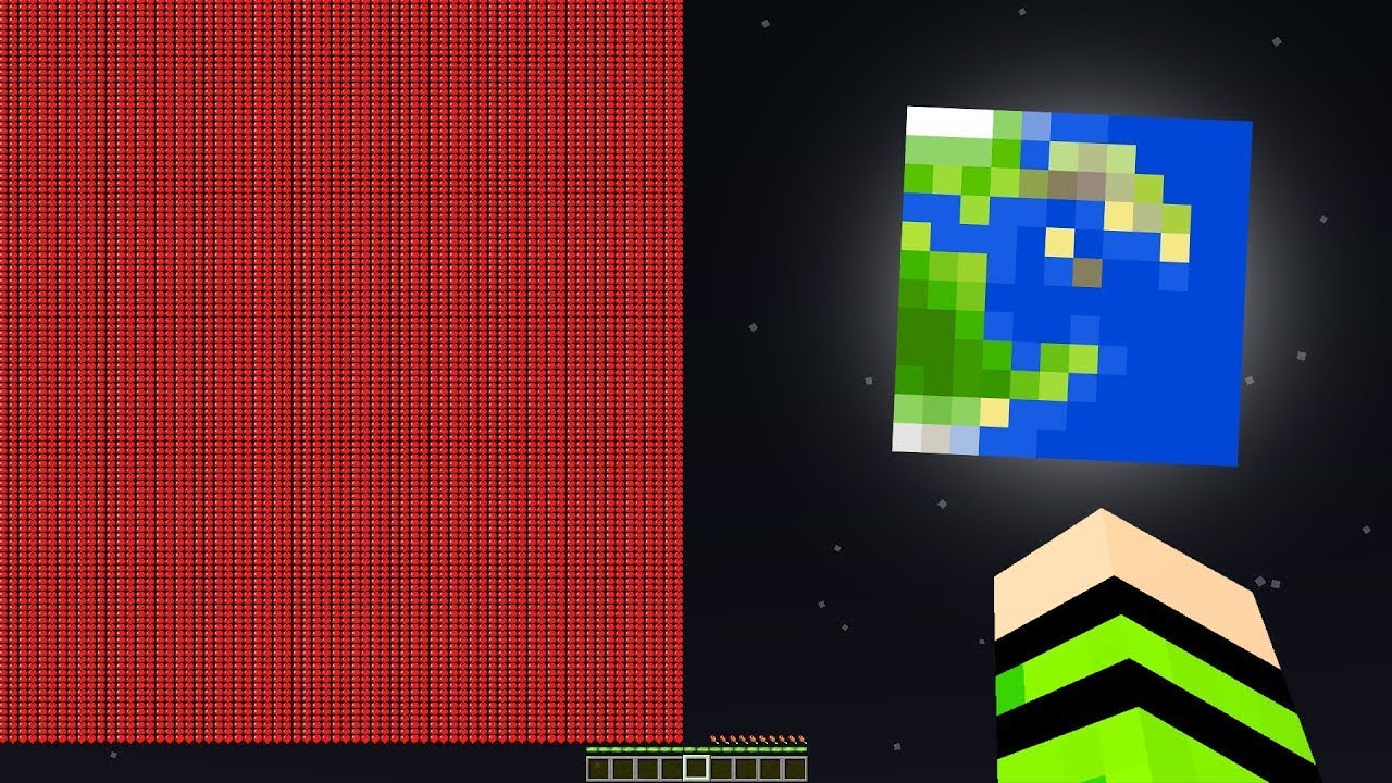 TRY TO DIE WITH 1 MILLION HEARTS IN MINECRAFT