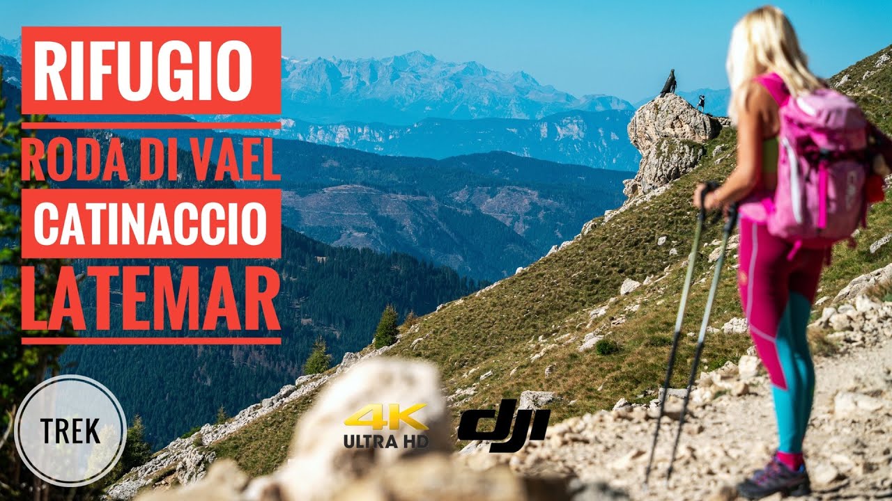 Rifugio Roda di Vael, epica escursione nel Gruppo del Catinaccio-Latemar